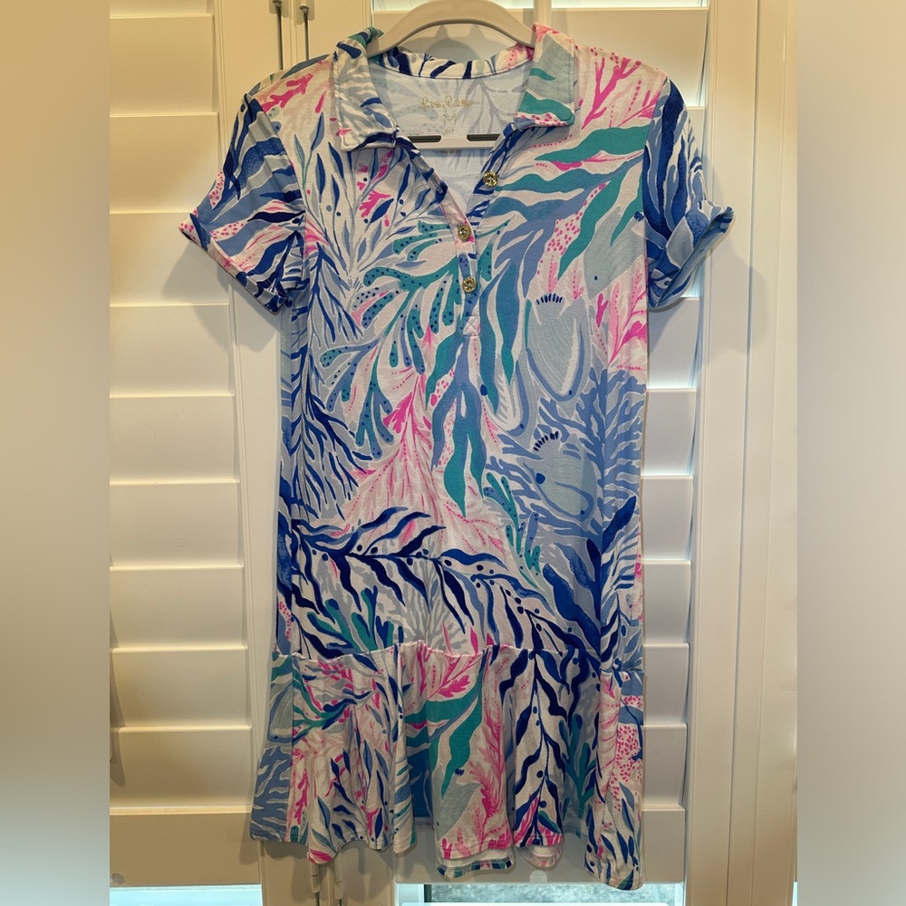 Girls Lilly Pulitzer Dress size M (6-7)
